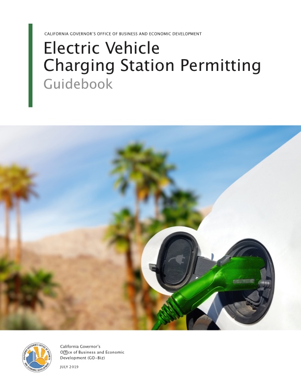 Electric Vehicle Charging Station Permitting Guidebook Veloz